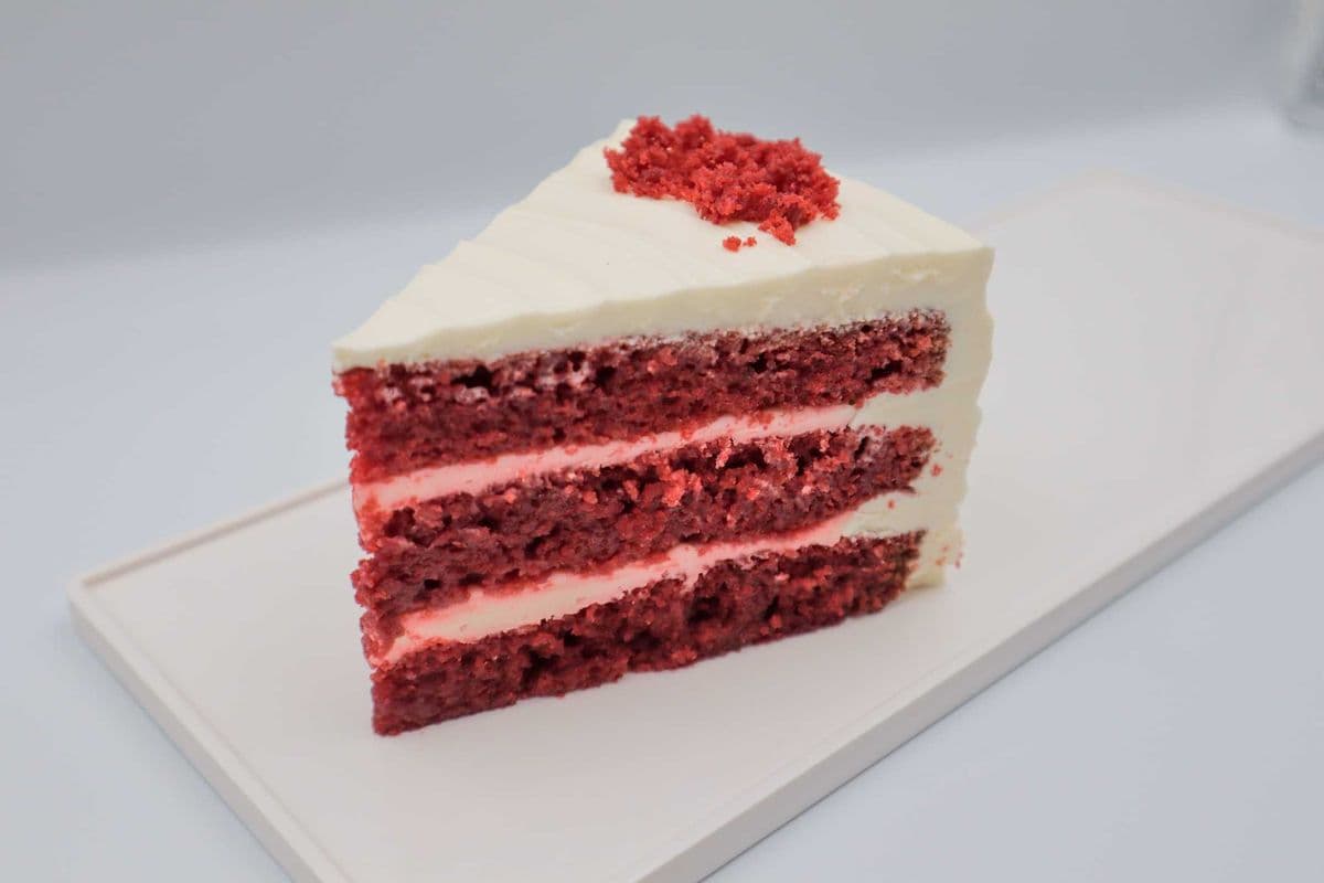 Red Velvet Cake Slice