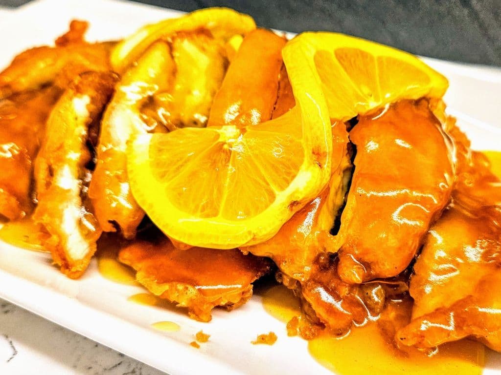 CH4 Lemon Chicken 西檸雞
