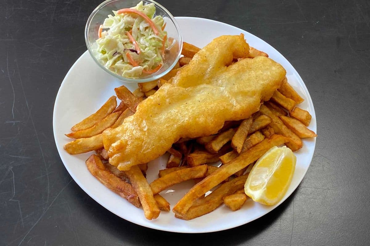1pc cod & chips(20% off special offer)