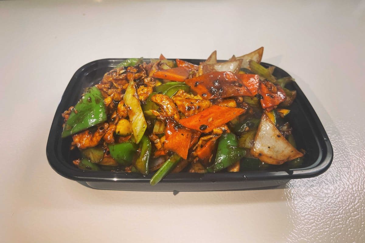 Chicken with Black Bean Sauce
