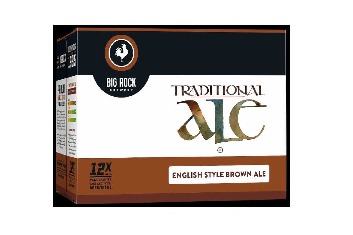 Big Rock Traditional Ale Beer 12 Cans (12 x 355ml)