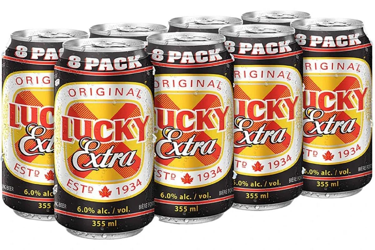 Lucky Extra Beer 8 Cans (8 x 355ml)