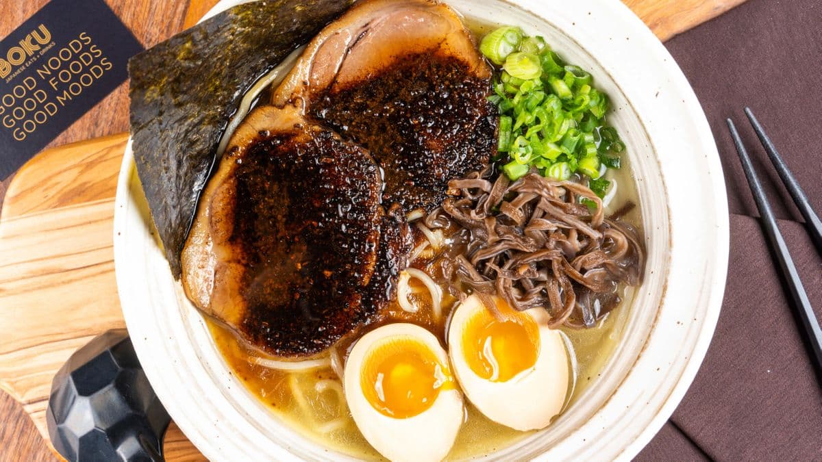 Black Garlic Ramen