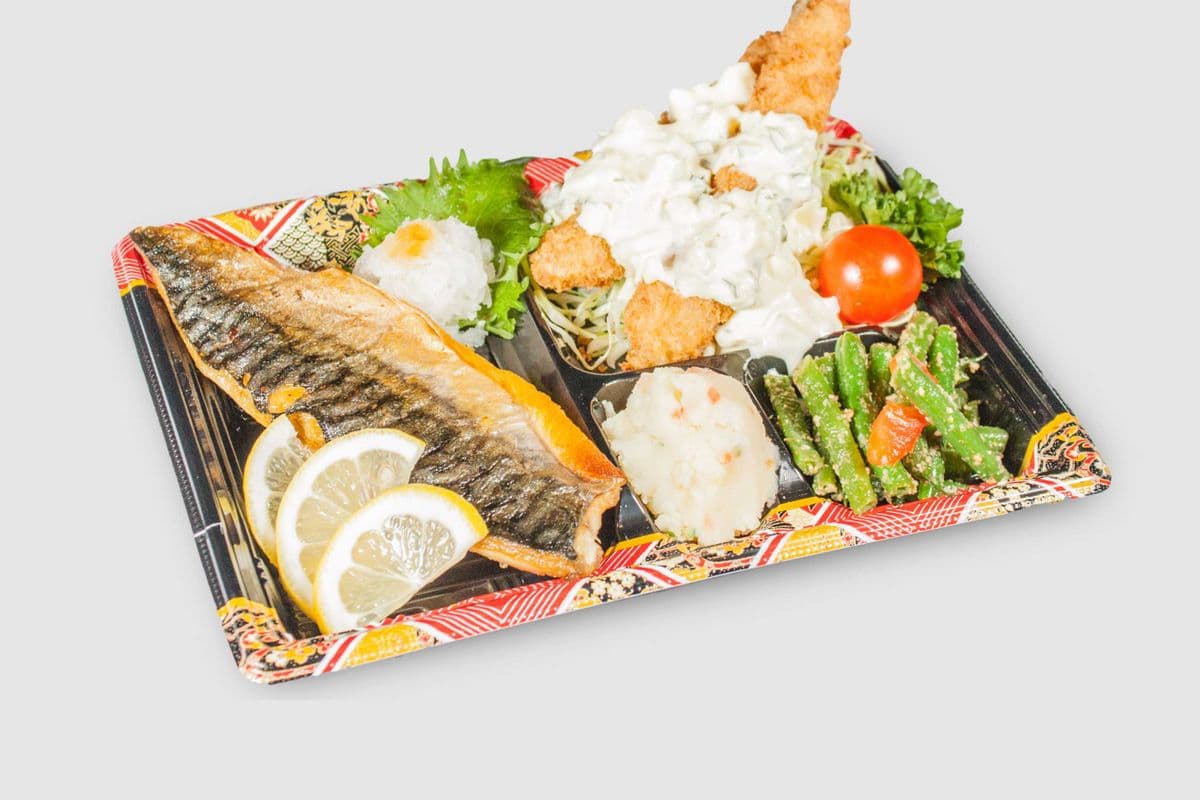 16. Grilled Saba and Ebi Fry (2 pcs)