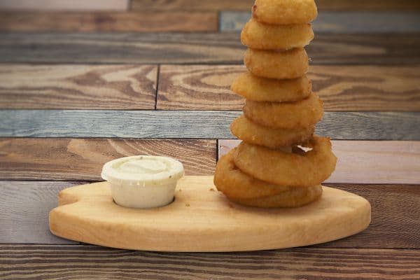 Rondelles d'oignons à la bière / Onion rings in beer