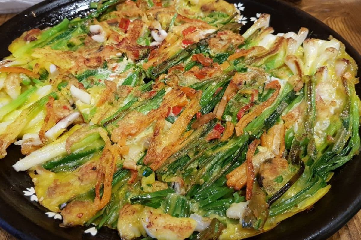 Seafood Pancake