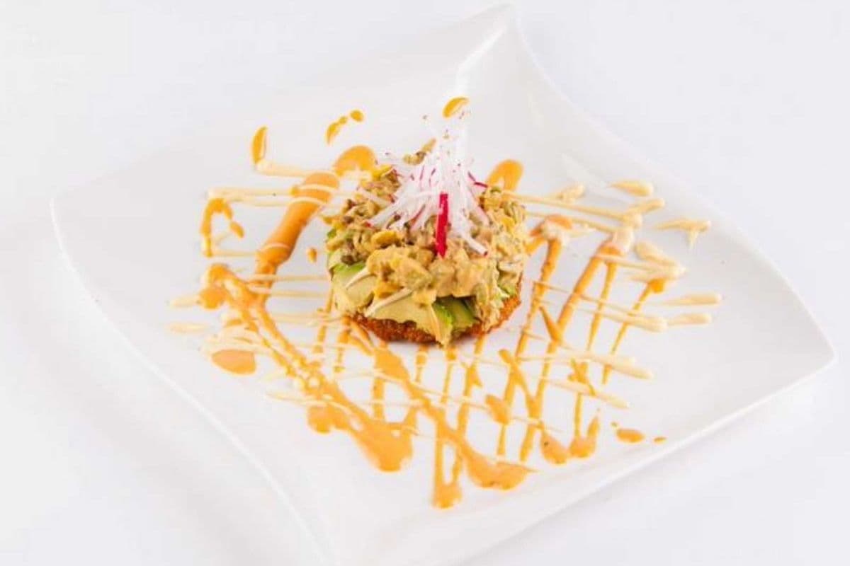 Vegetarian Sushi Pizza