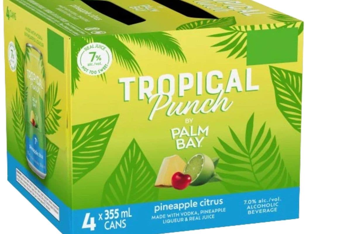 PALM BAY PINEAPPLE CITRUS PUNCH 4*355ML (1 x 355ML)