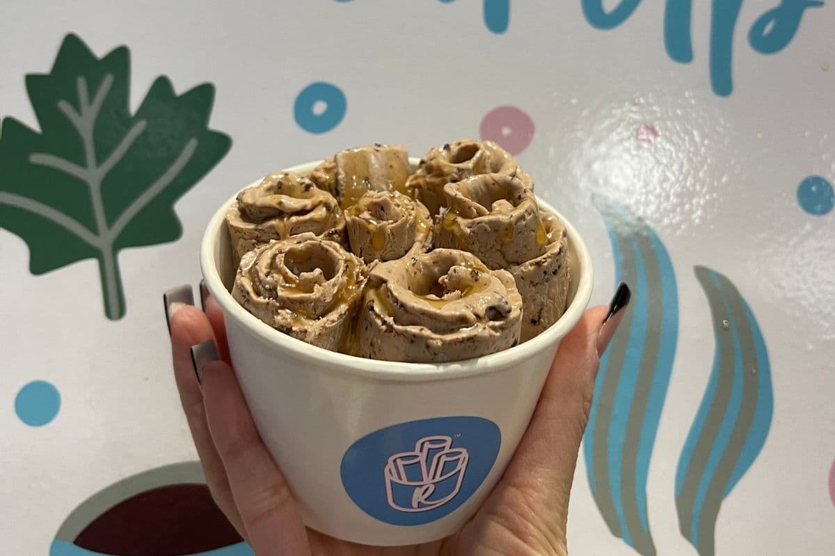 Caramel Brownie Ice-Cream