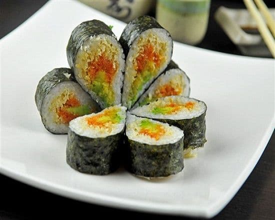 Spicy Tuna Heart Kamikaze Roll (8 pcs)