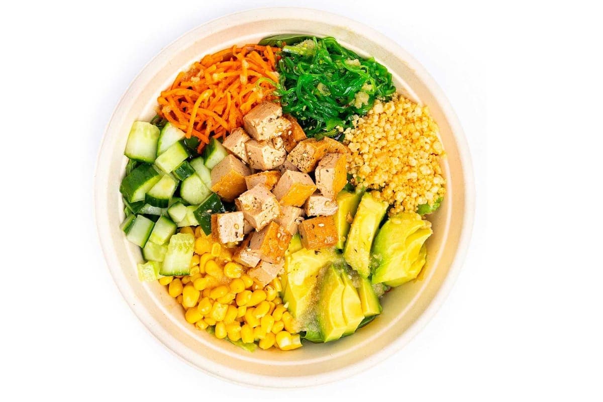 Avocado Tofu Bowl