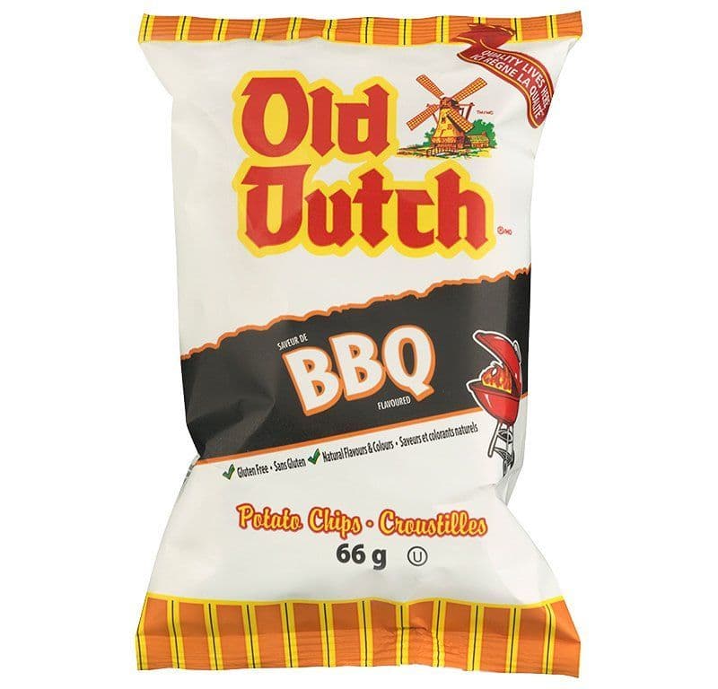 Old Dutch BBQ Chips 180g
