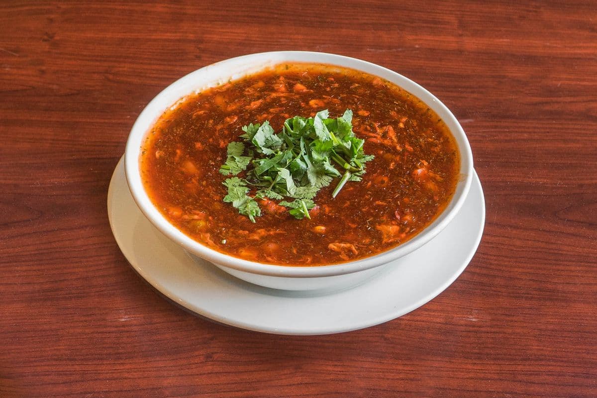 S4. Vegetable Manchurian Soup (No Egg)