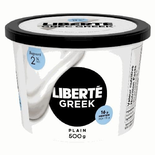 Liberty Yogurt Greek Plain 2% 500g