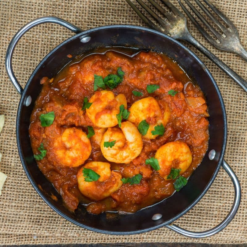 Shrimp Tikka Masala & Rice- OO