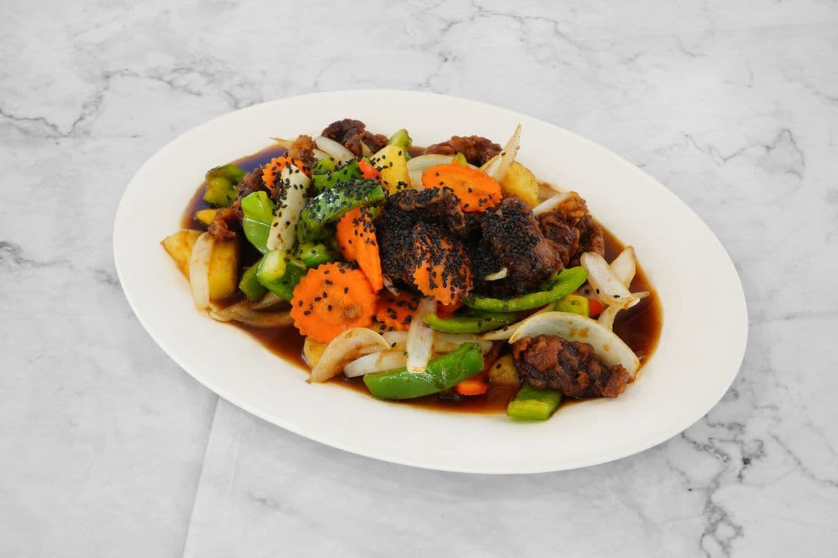 62. Ginger Beef - Bo xao gu'ng