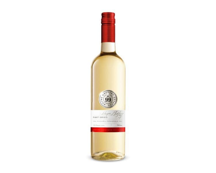 Wayne Gretzky Pinot Grigio VQA (750ml/ 12.5% ABV)