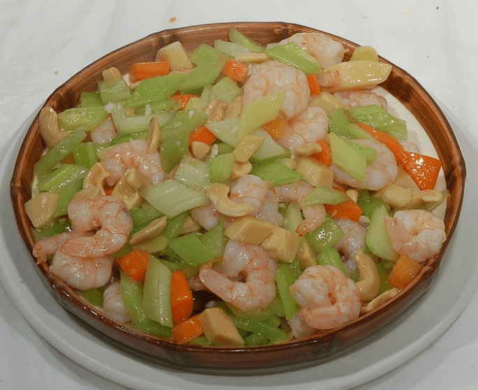 39. Shrimp with Cashew Nuts