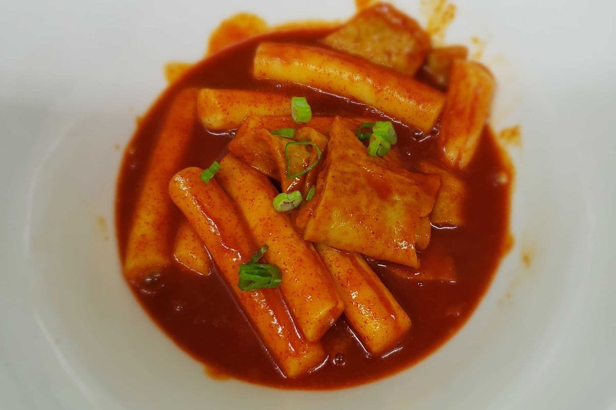 Tteok bokki coréen (épicé) / Korean Tteok Bokki (Spicy)