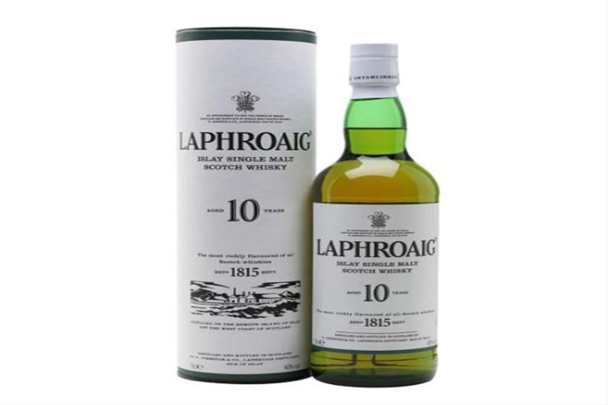 Laphroaig 10 Year Old Single Malt *$8 OFF!* (1 x 750ml)