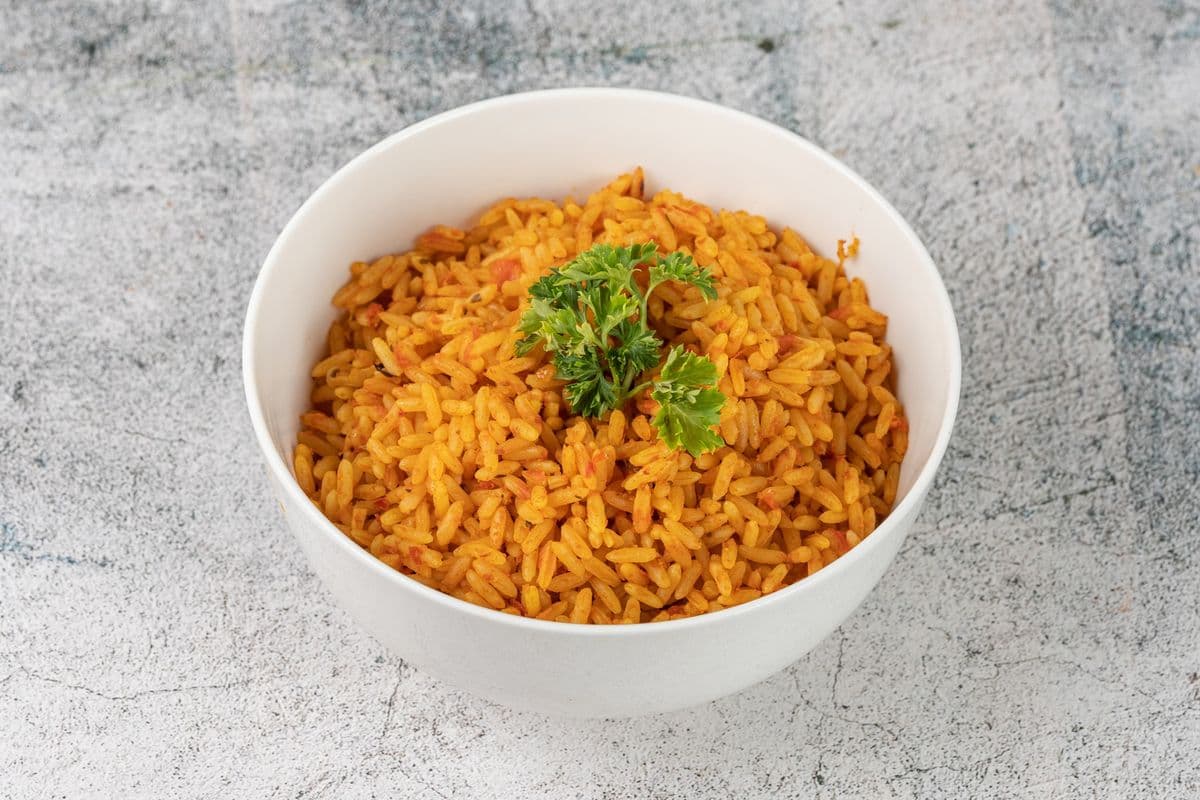 Bowl of Jollof Rice