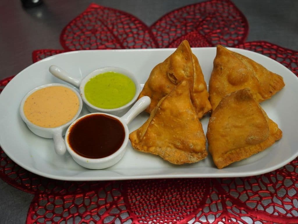 Beef Samosa Made In-House