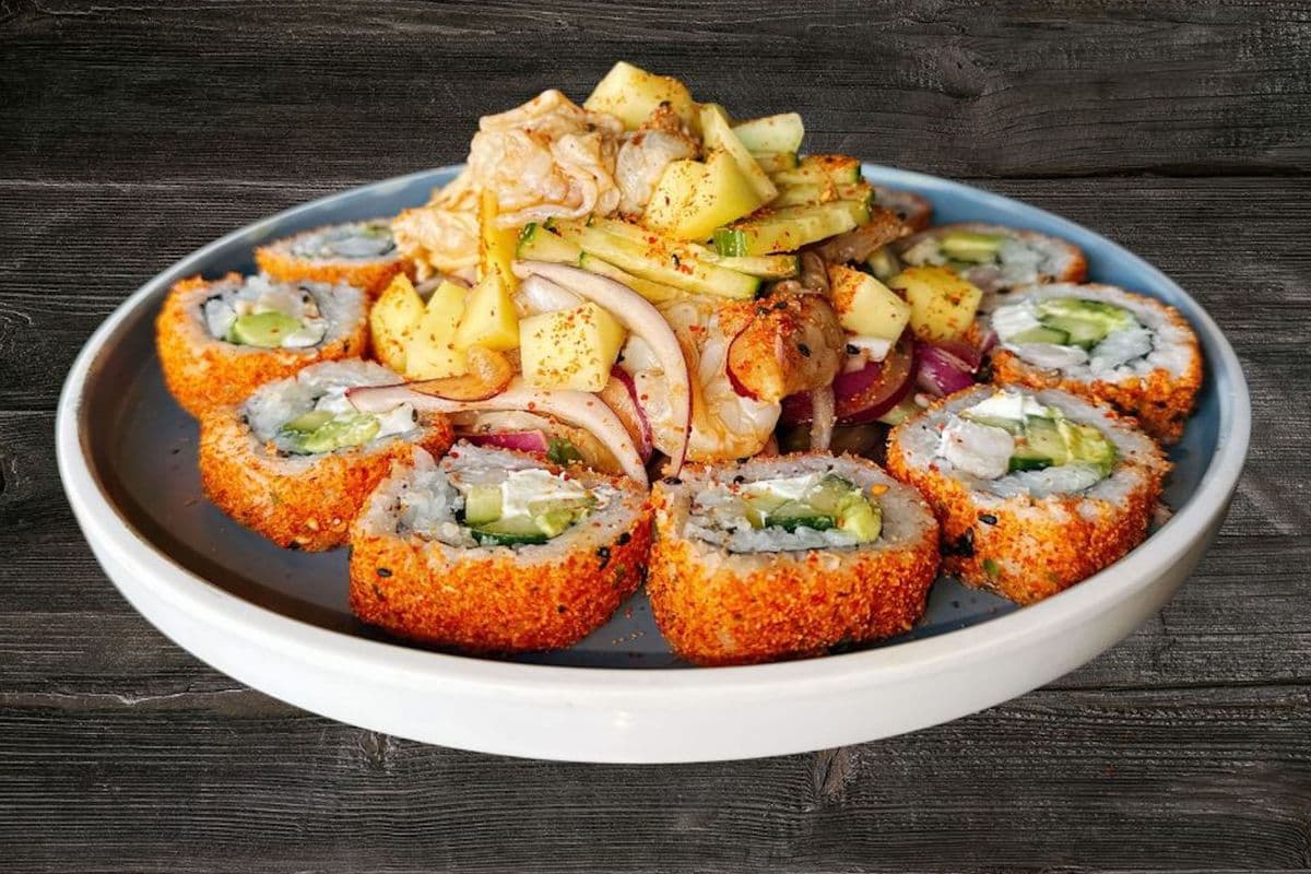 'NEW' AGUACHILE ROLL (12 pcs)
