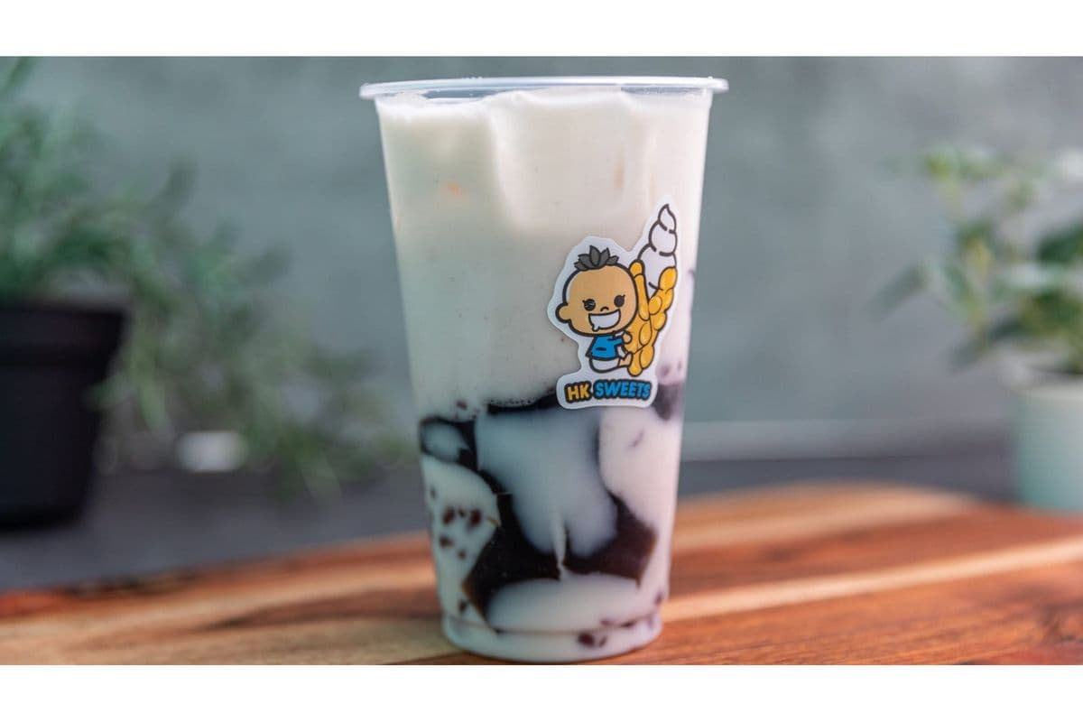 K14 Grassjelly Red Bean Coconut Milk