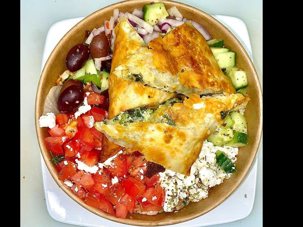 GREEK BOWL - SPANAKOPITA