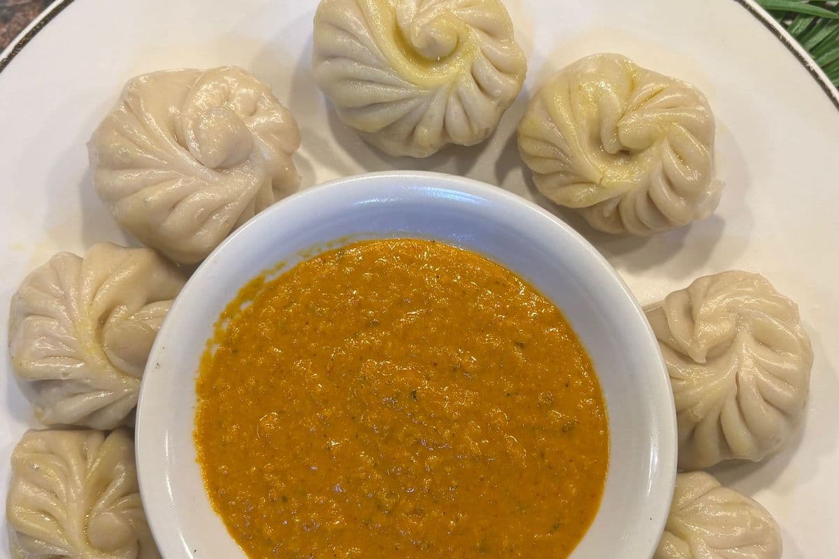 Chicken Momo (dumplings)