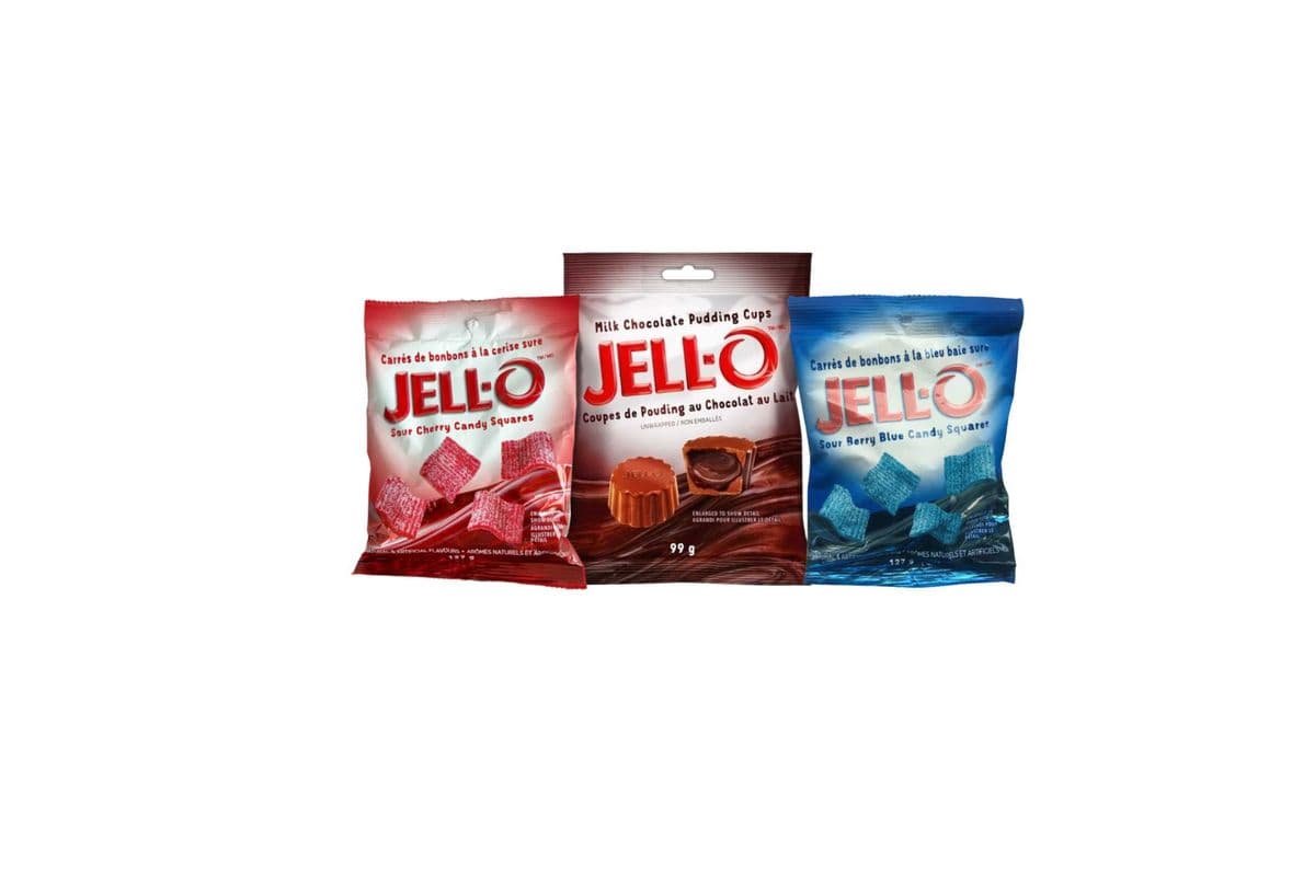 Jello-O Candy/ Bonbons (99g-127g)