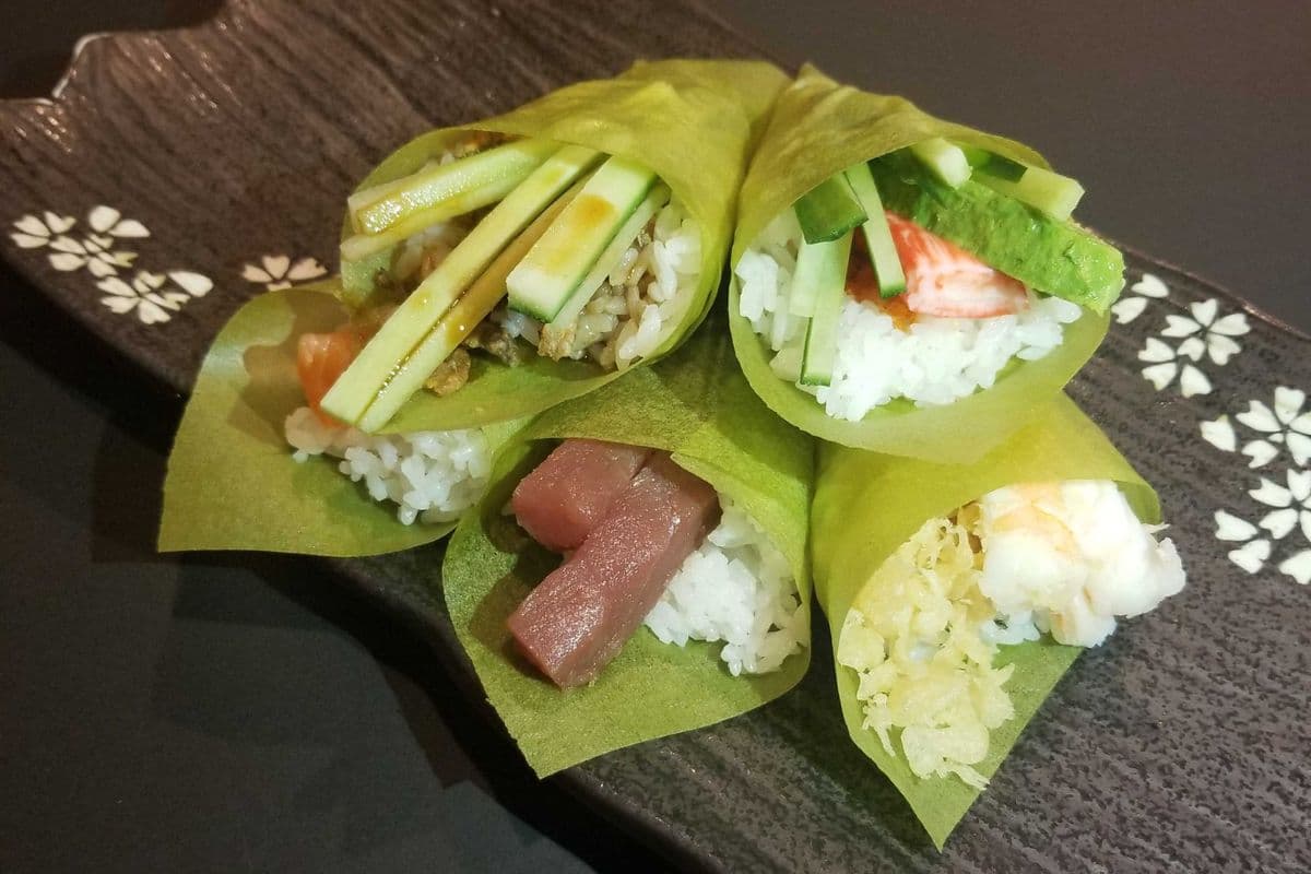 Crystal hand Roll Set
