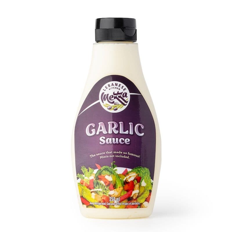 Garlic Sauce Bottle