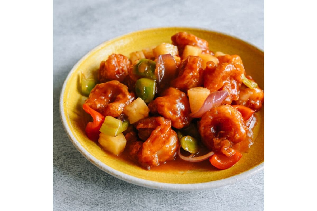 Crispy Sweet and Sour Shrimp 甜酸虾仁