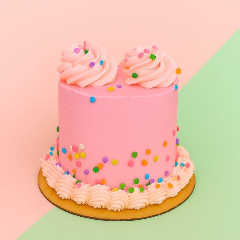 Bento Cake pink