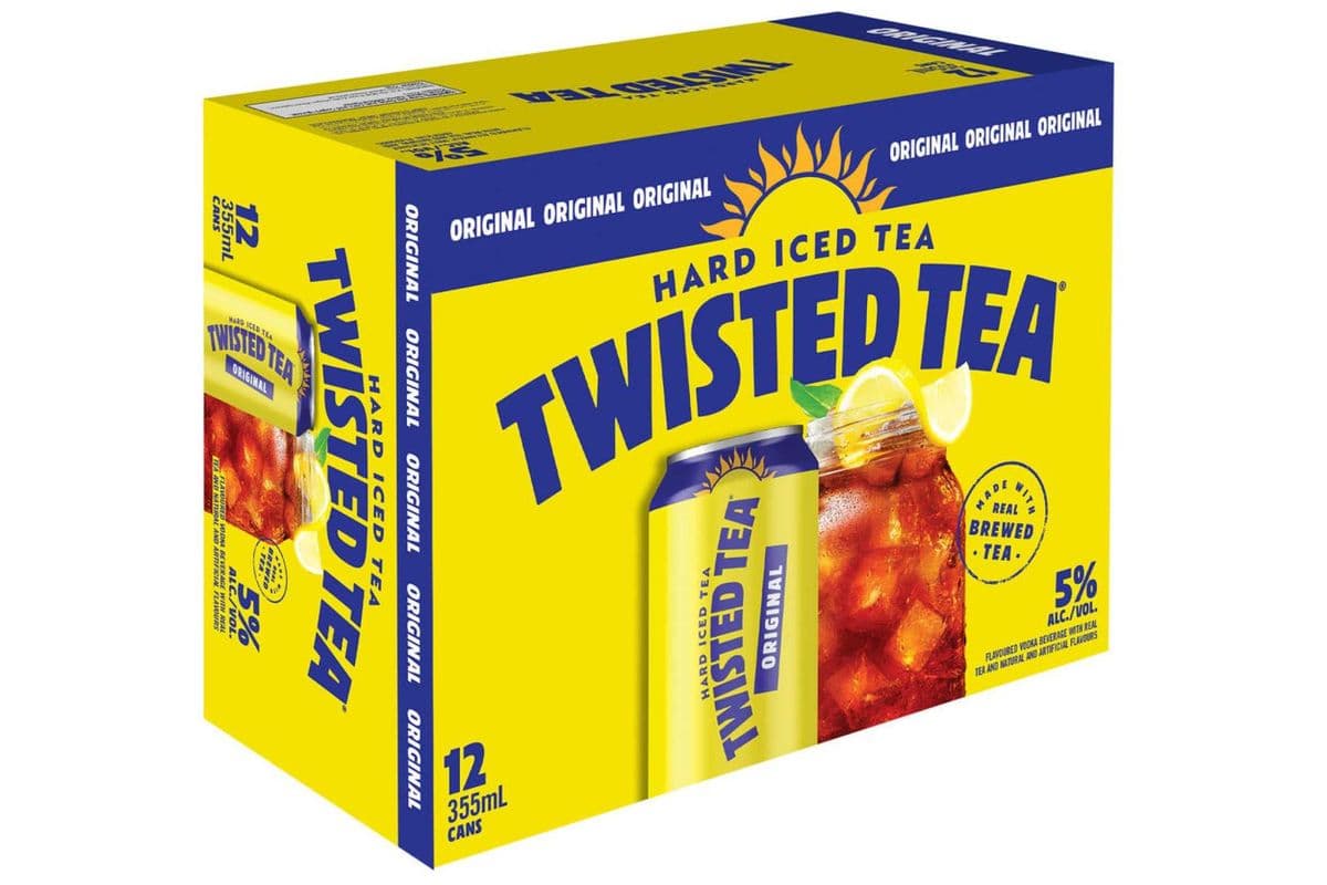 Twisted Tea Iced Tea (12 Cans) (12 x 355 mL)