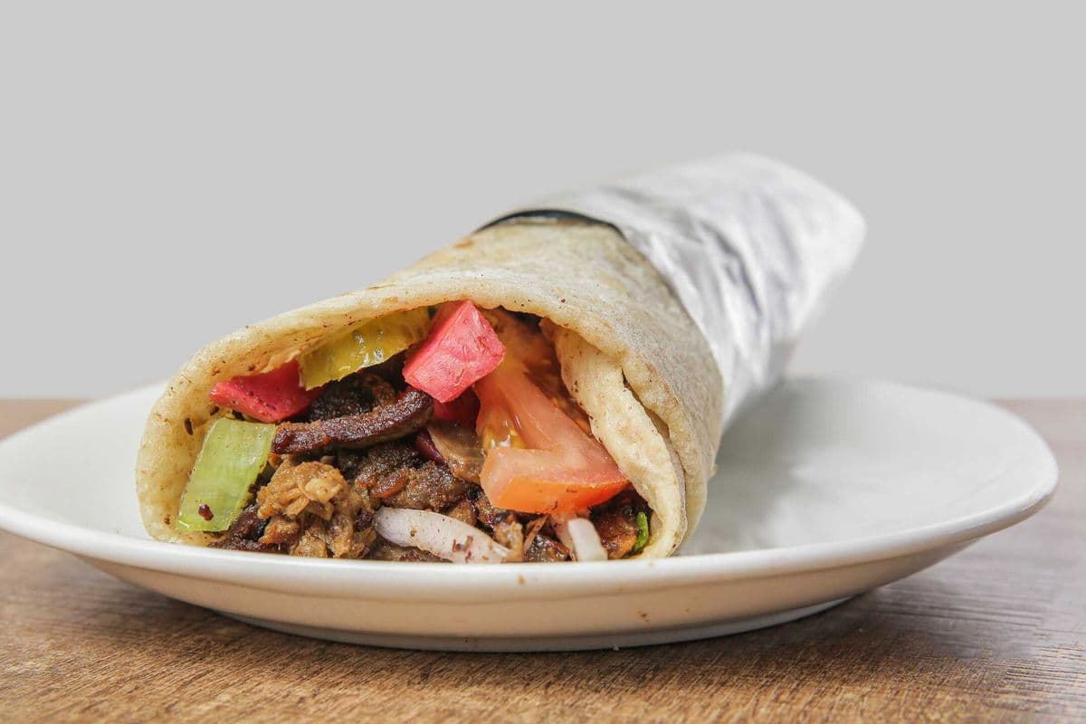 Beef Shawarma Wrap