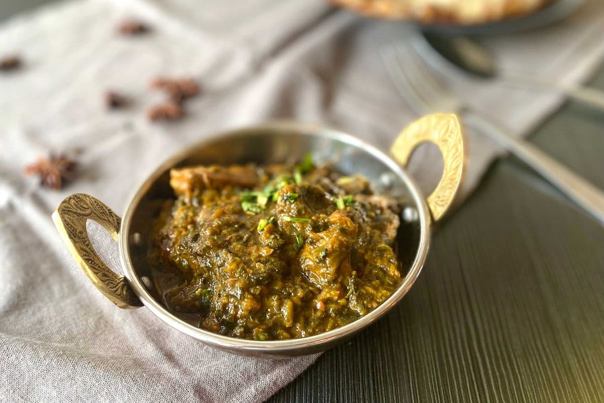 Saag à l'agneau / Lamb Saag