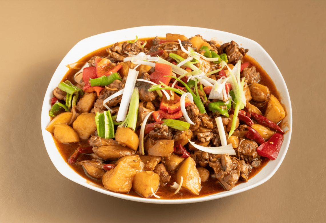 Spicy Medium Dapanji with Hand Made Noodle