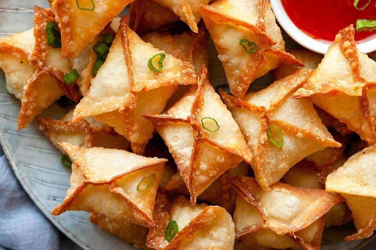 Bao and Crab Rangoon.