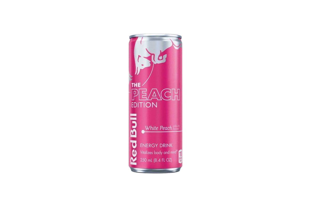 Red Bull The Peach Edition White Peach (250ml) (110 Cal)