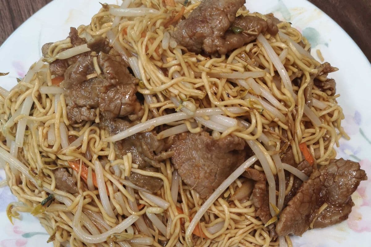 82. Beef Chow Mein