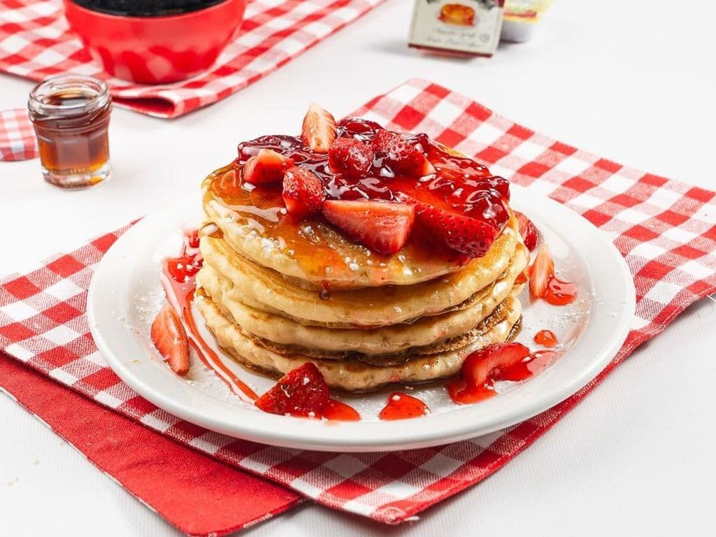 Strawberry Pancakes*