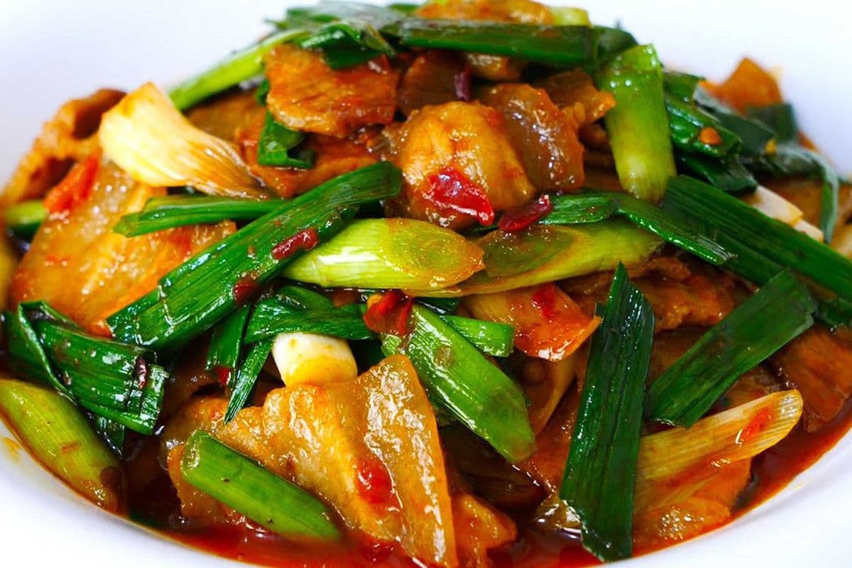 Sichuan Marbled Port and Cabbage|
