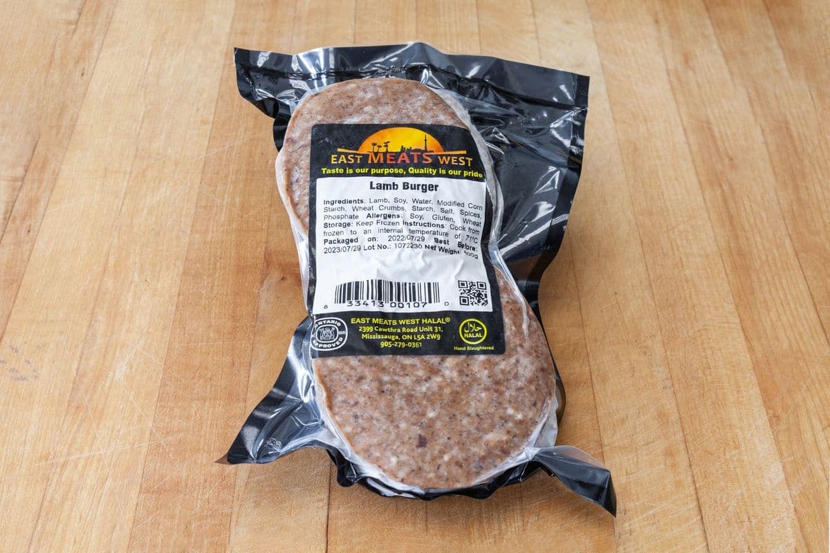 Lamb Burger (Pack of 8) (800 g)