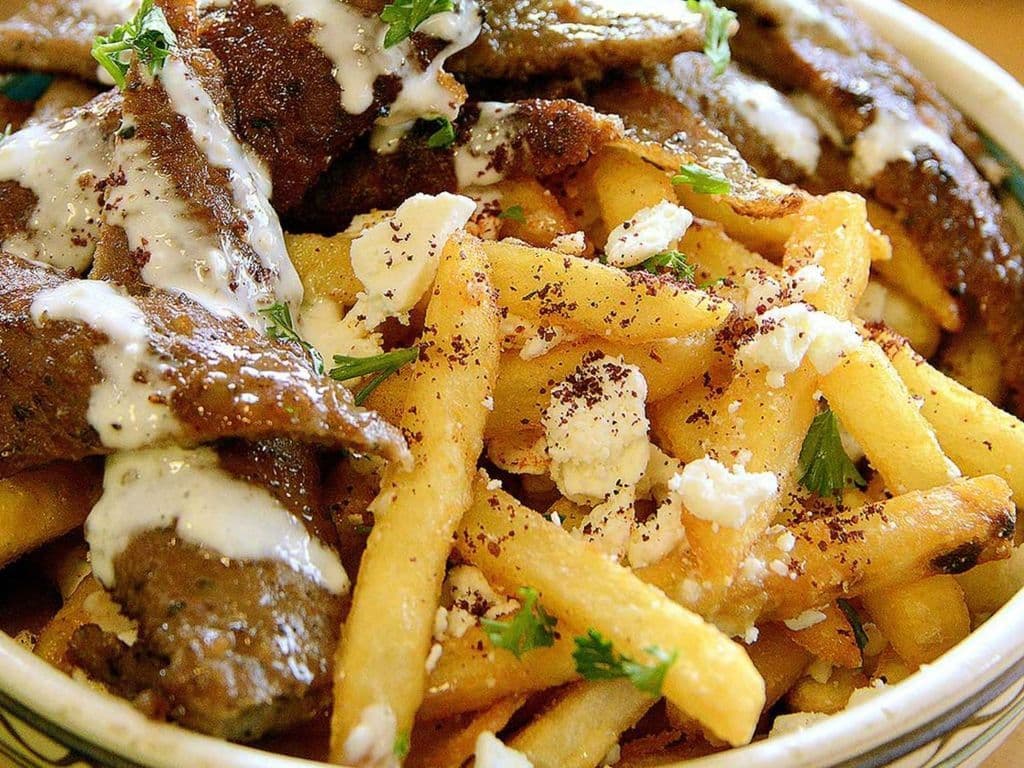 GYRO ON FRIES