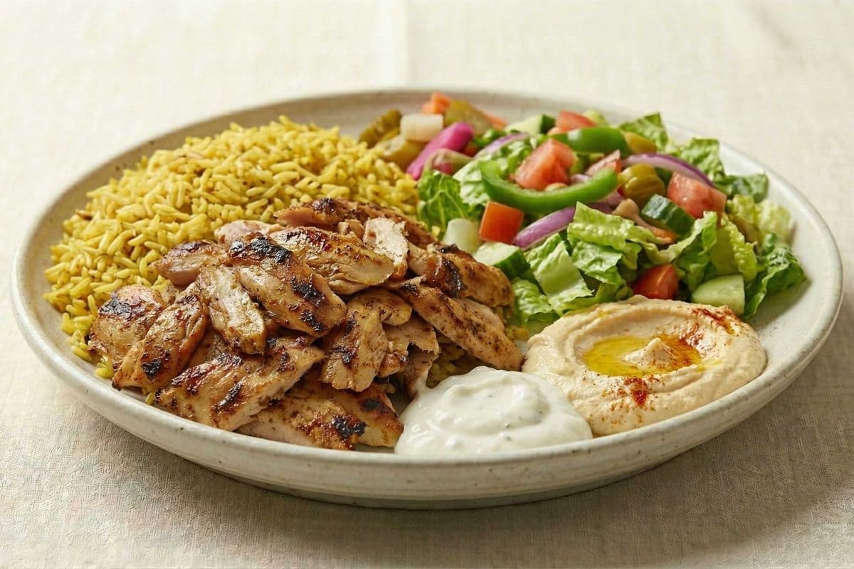 Chicken Shawarma Platter (Popular)