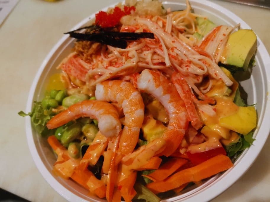 P10. shrimp Crab Stick Poke
