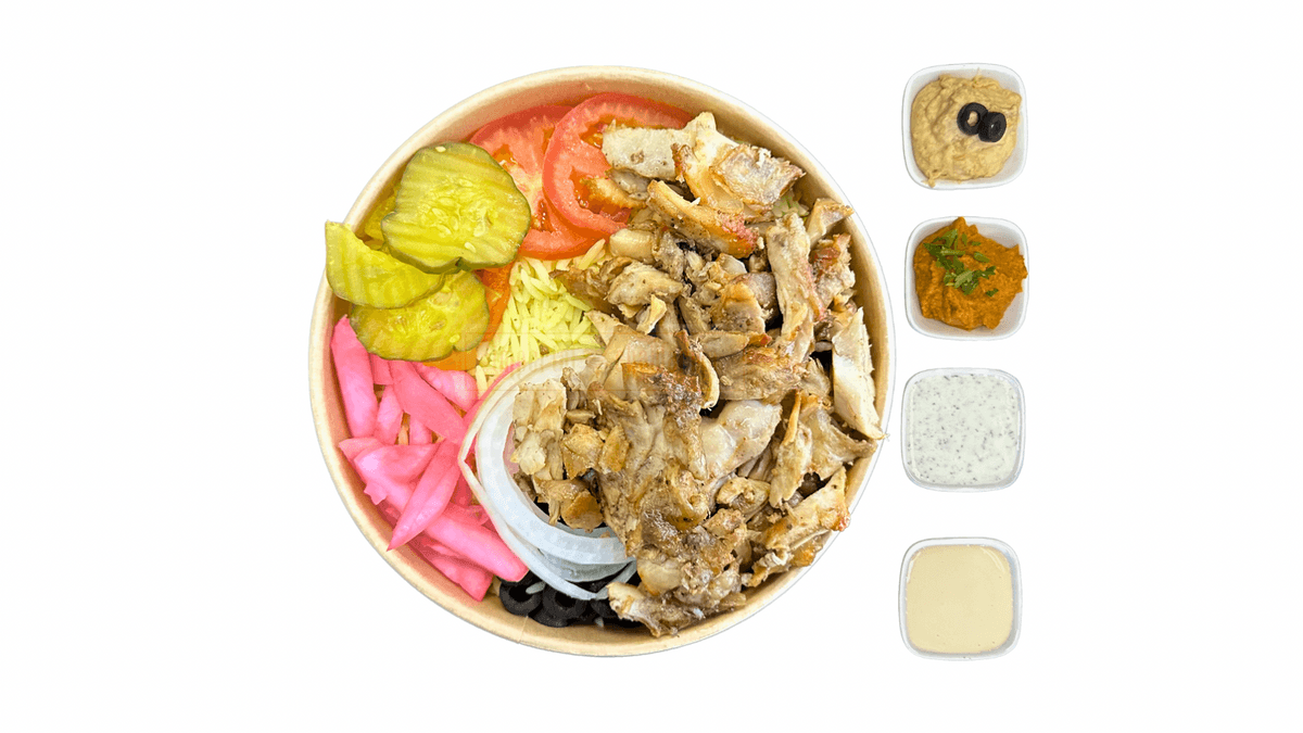 Chicken Shawarma Rice Bowl