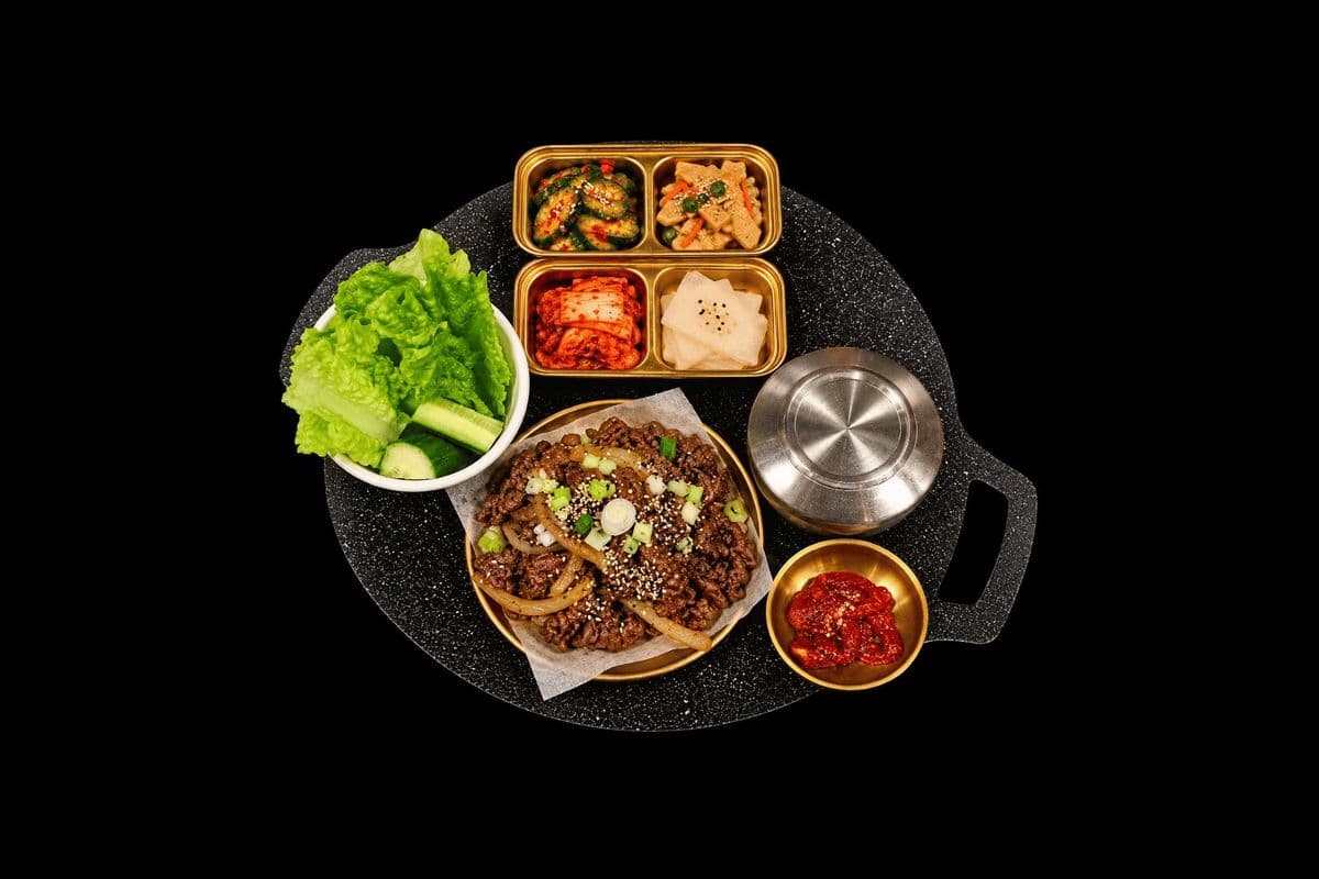 Korean BBQ Meat Set for 1